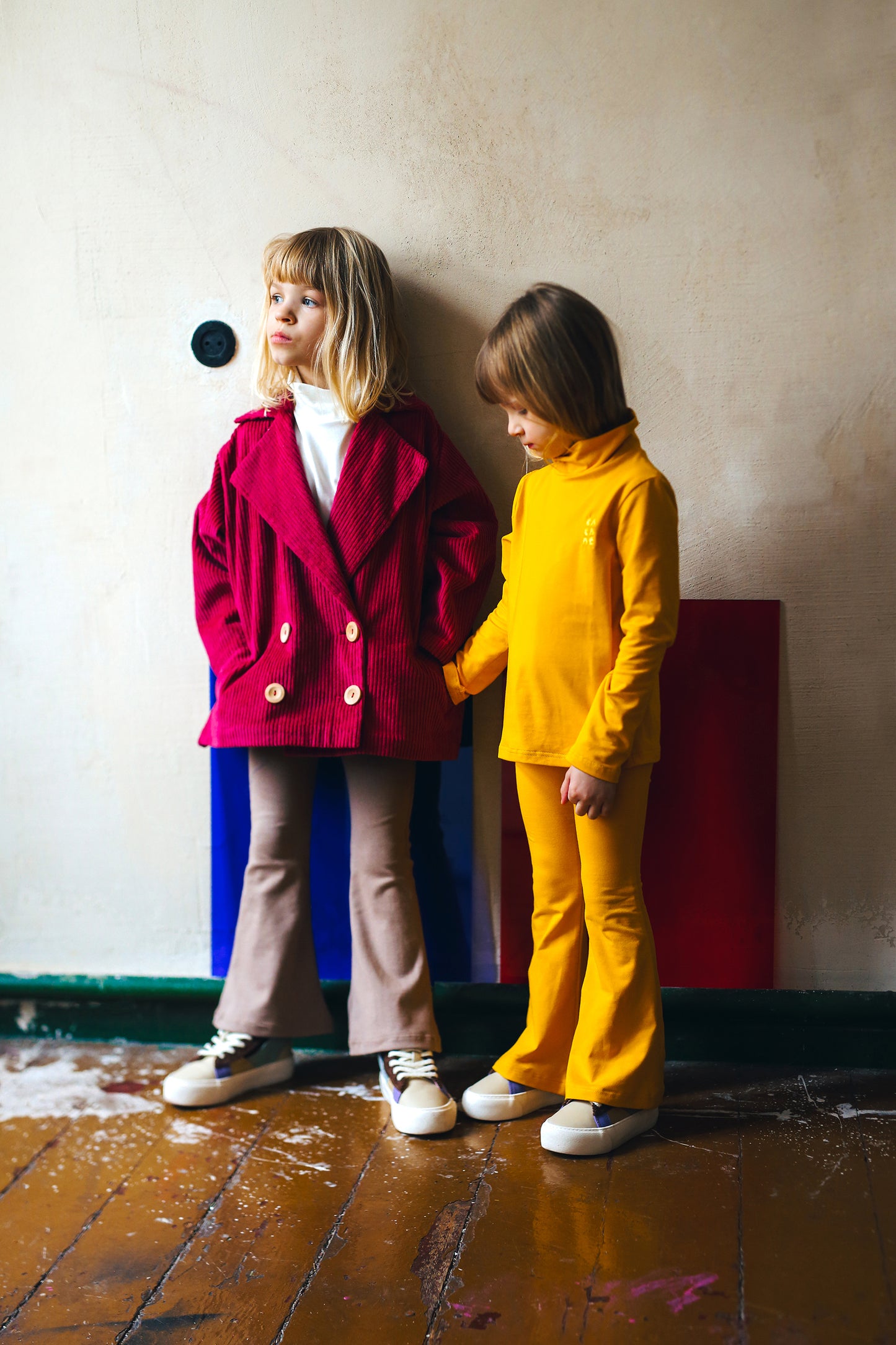 raspberry jacket from corduroy