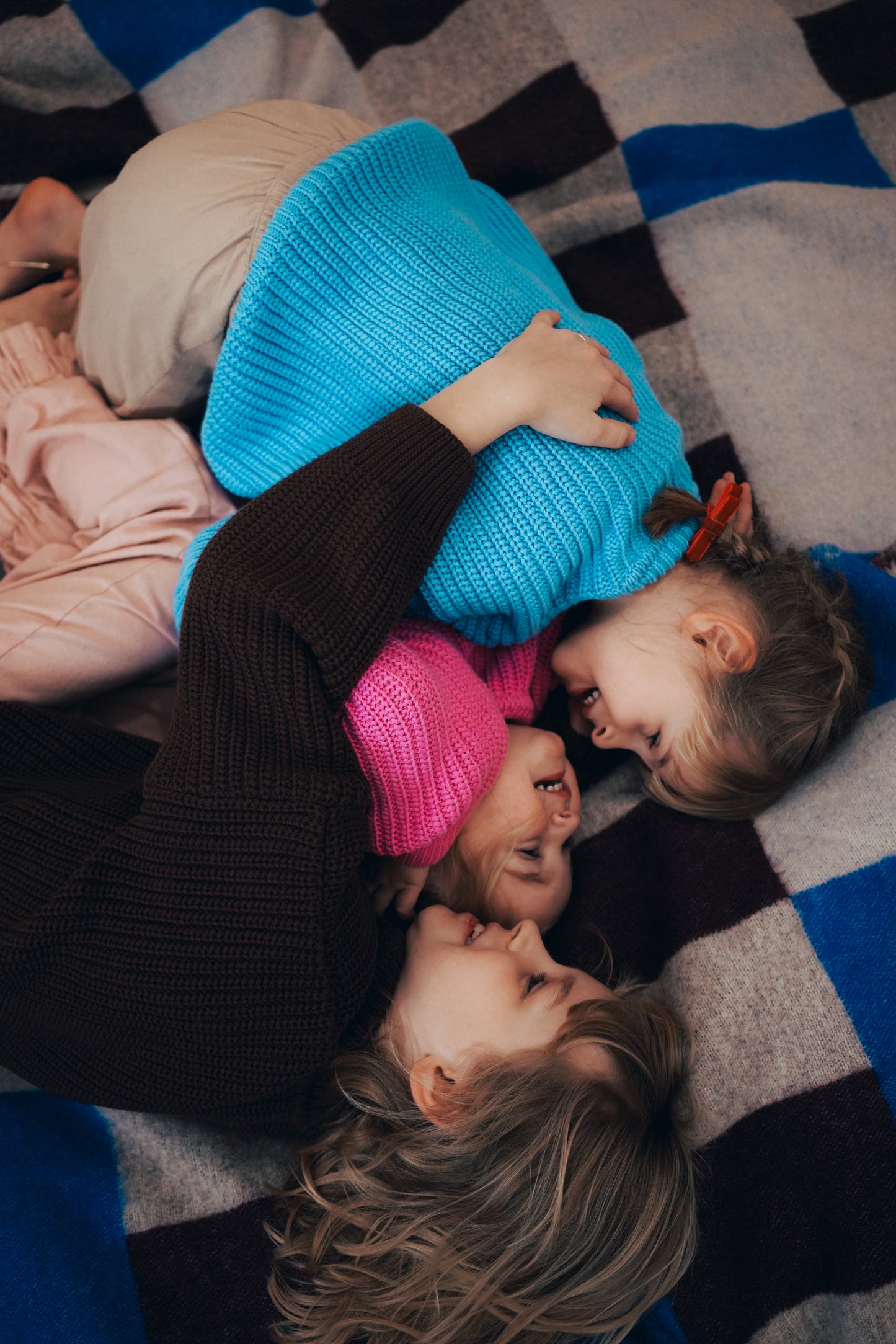 beige chunky sweater