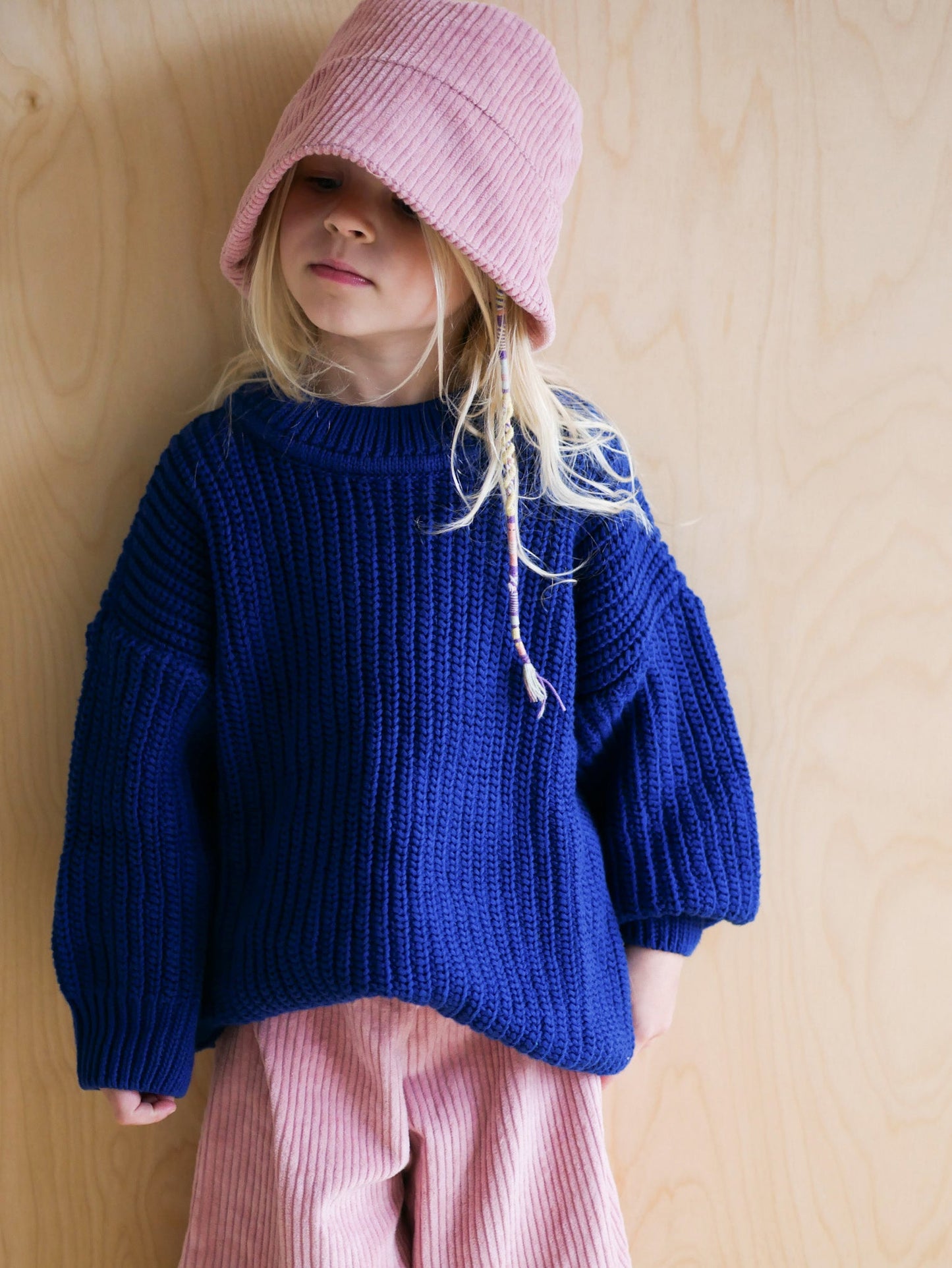chunky knitted sweater