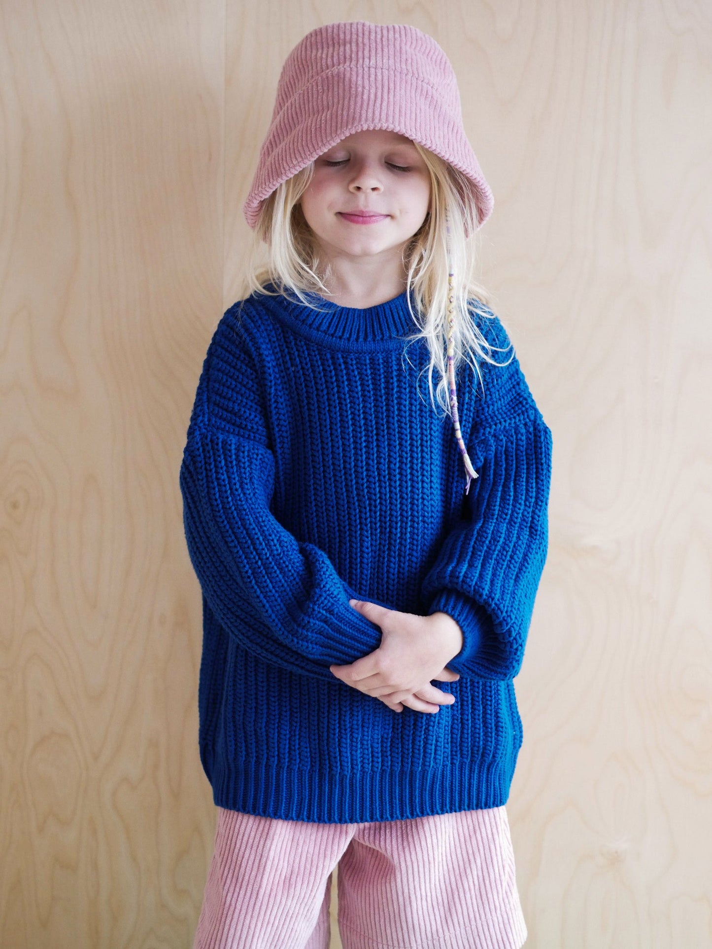 chunky knitted sweater