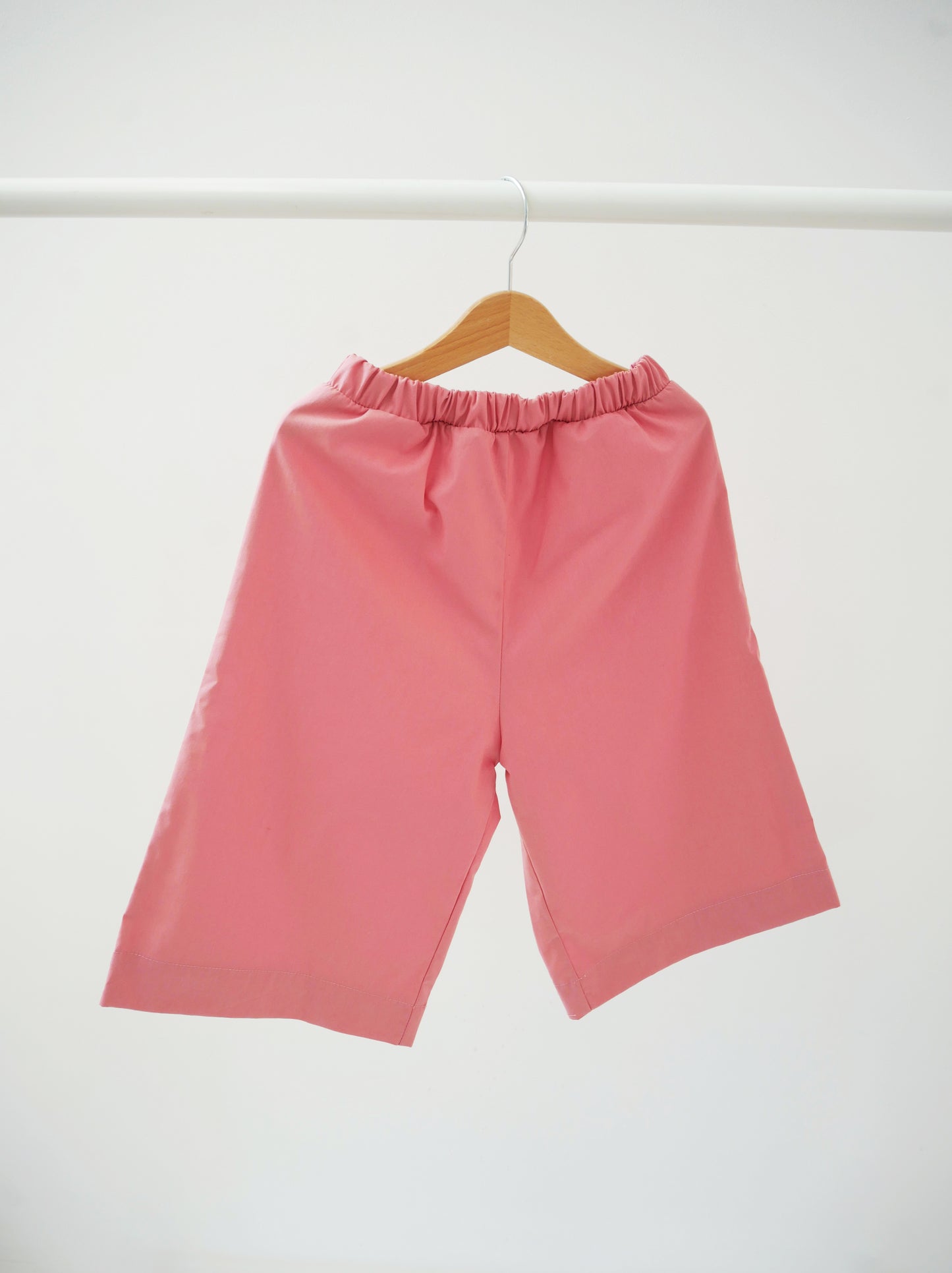 pink culottes
