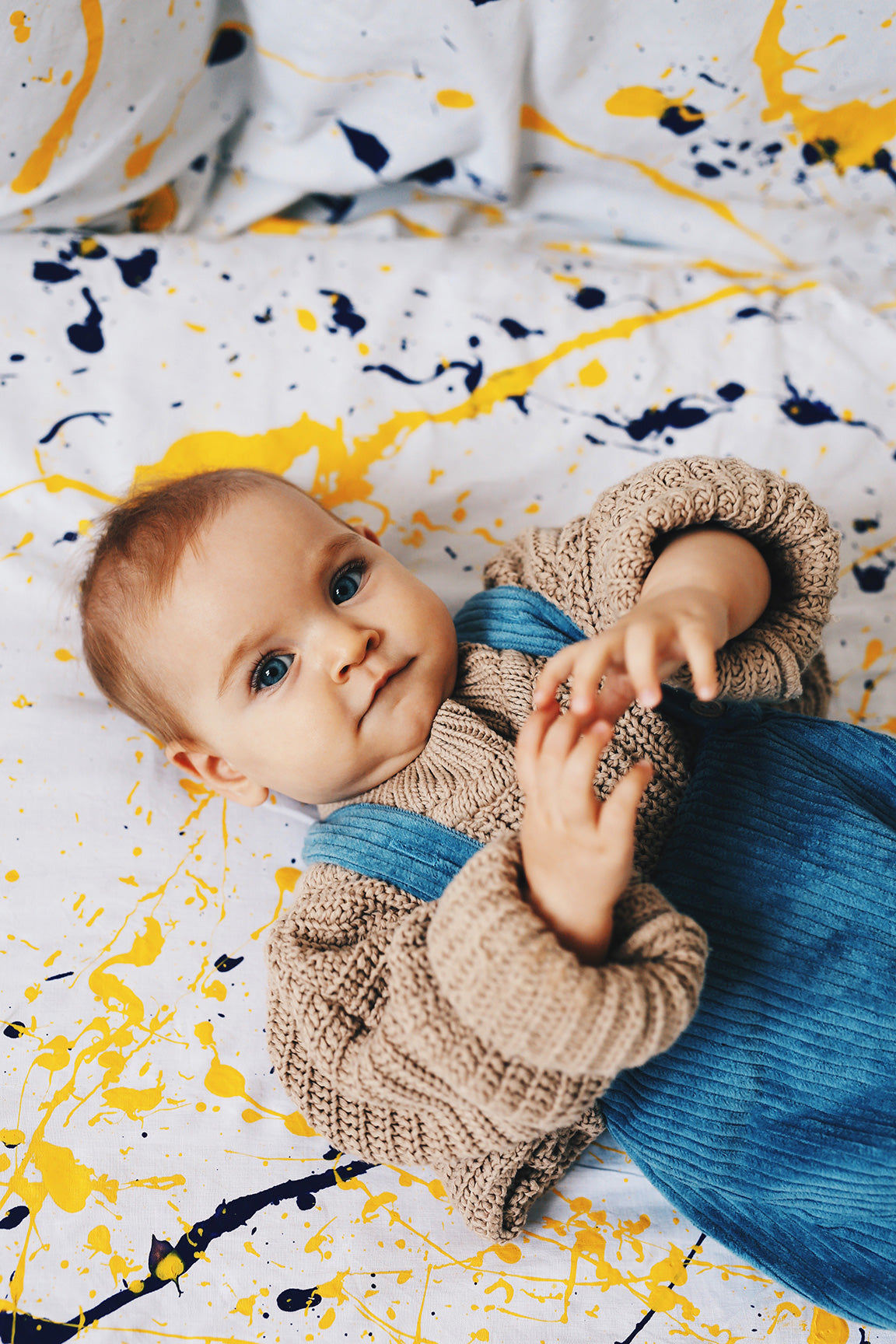 beige chunky sweater
