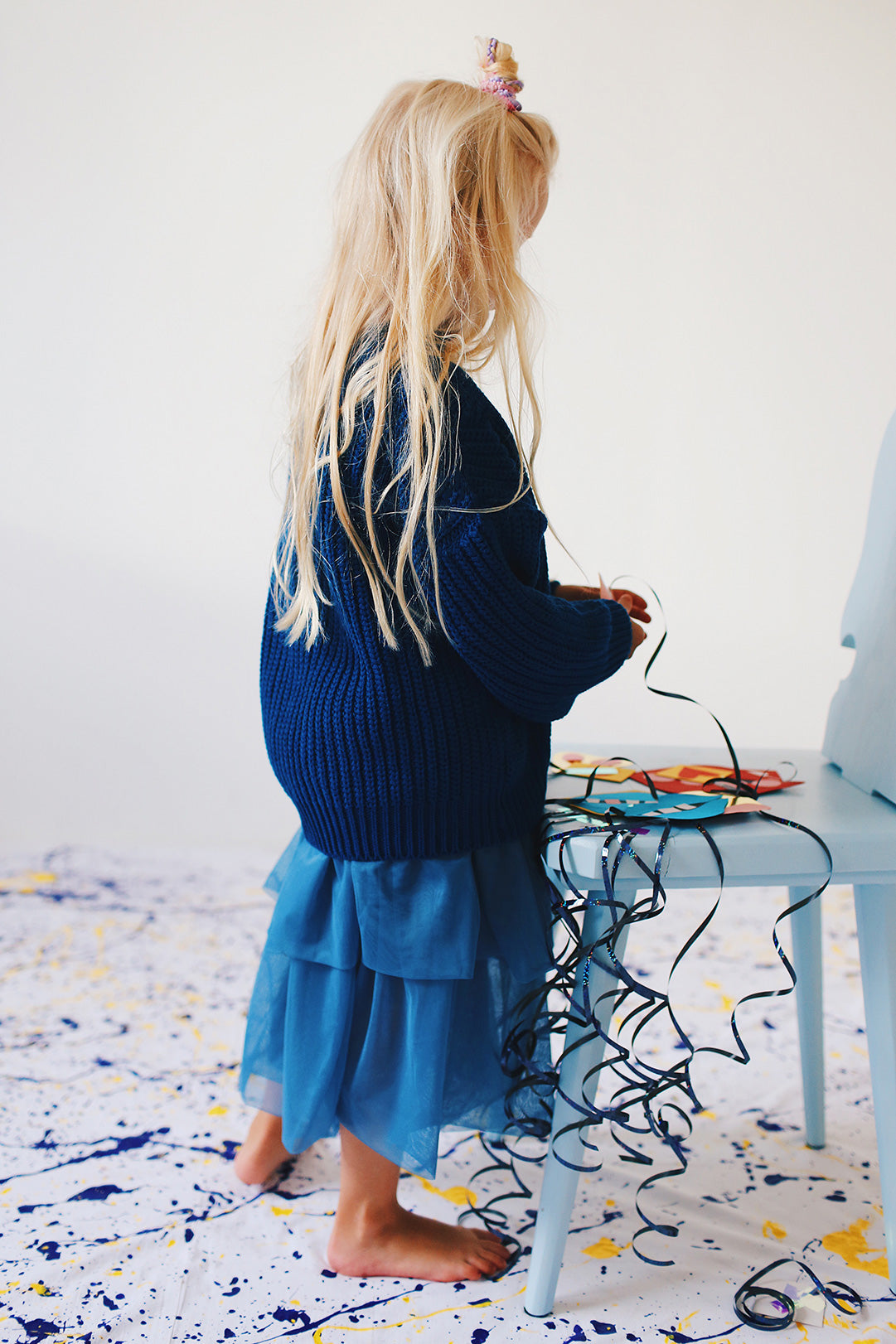 chunky knitted sweater