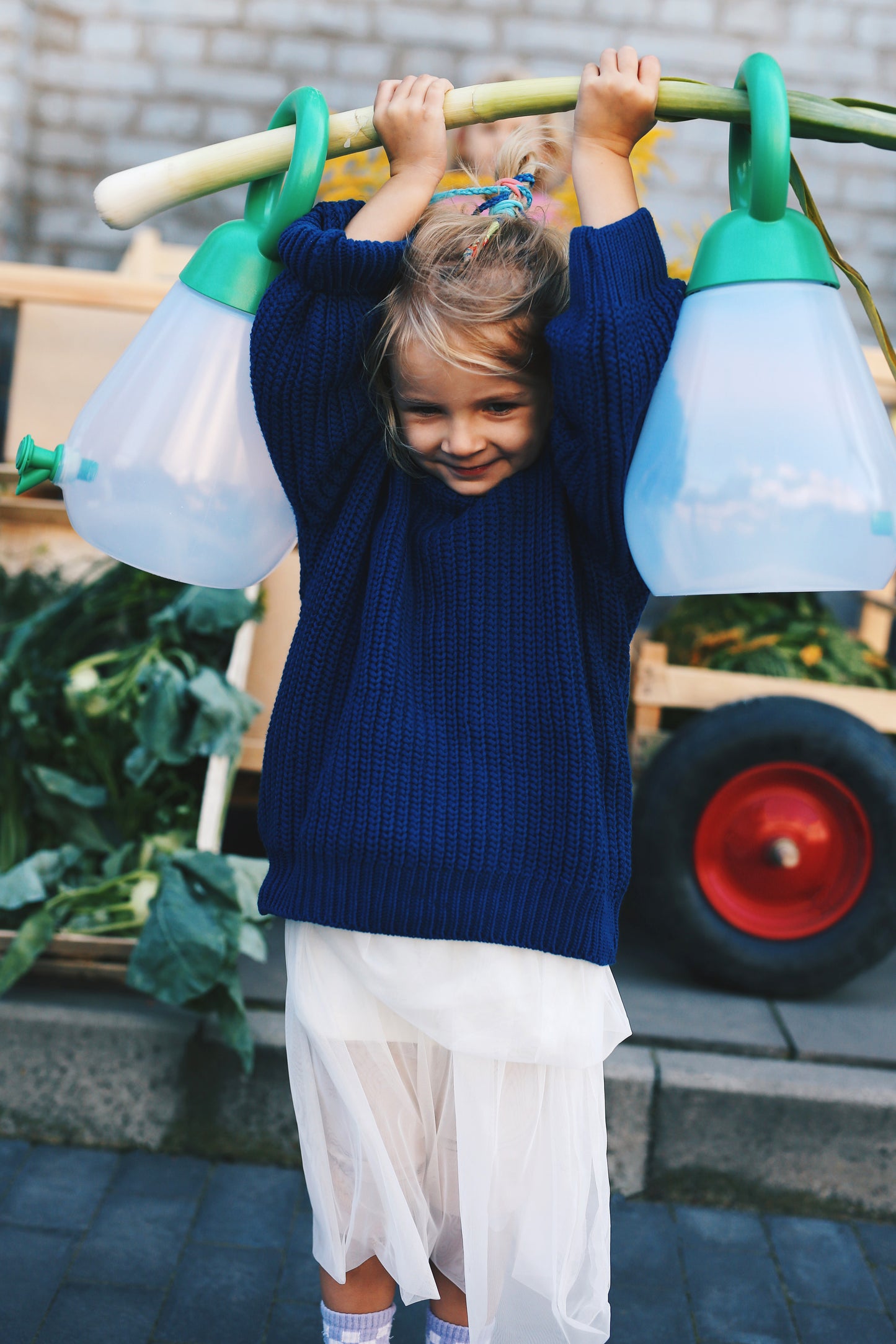 chunky knitted sweater