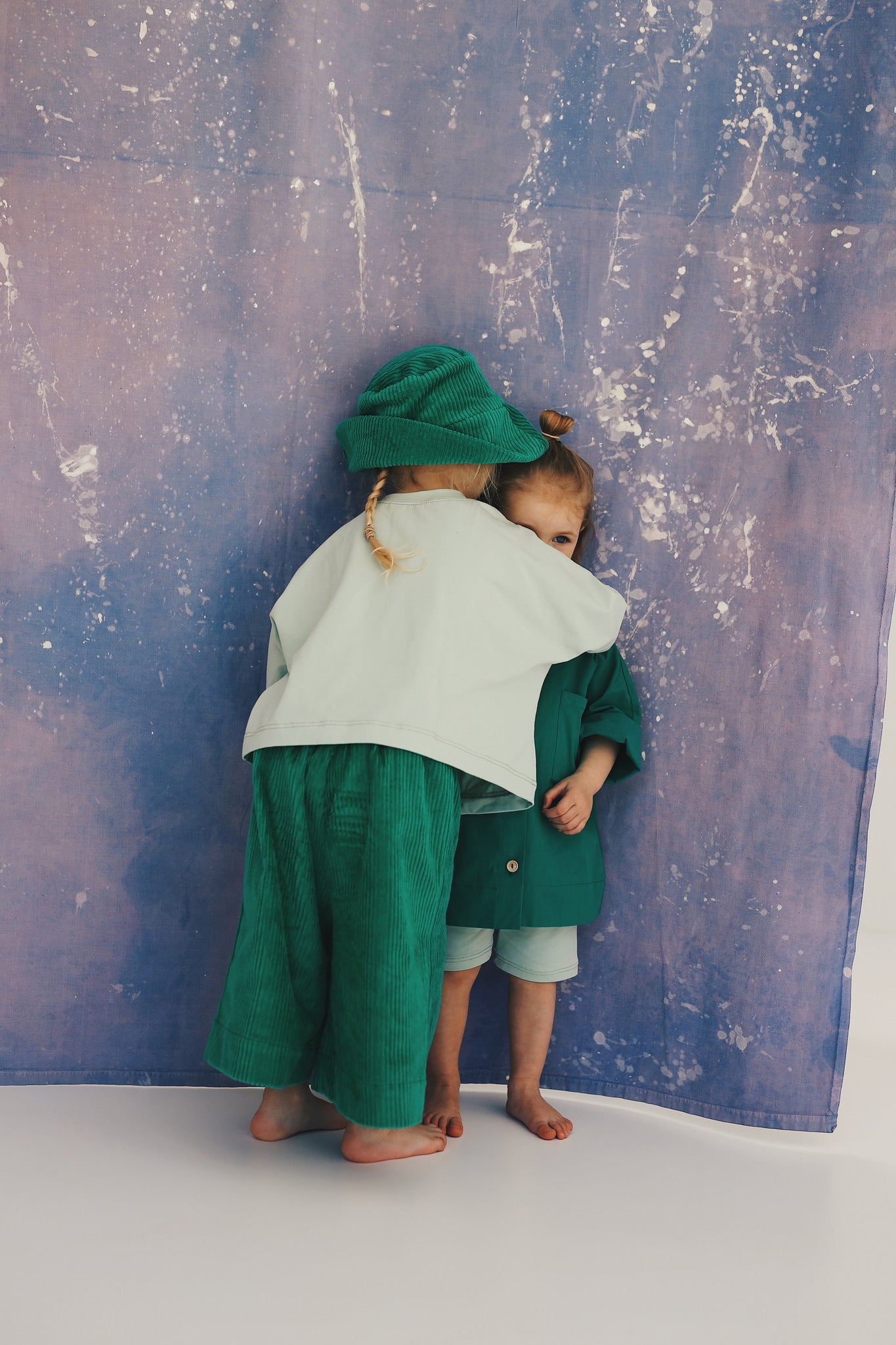 green culottes