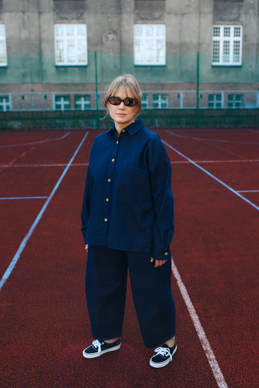 LUNA jeansowa koszula