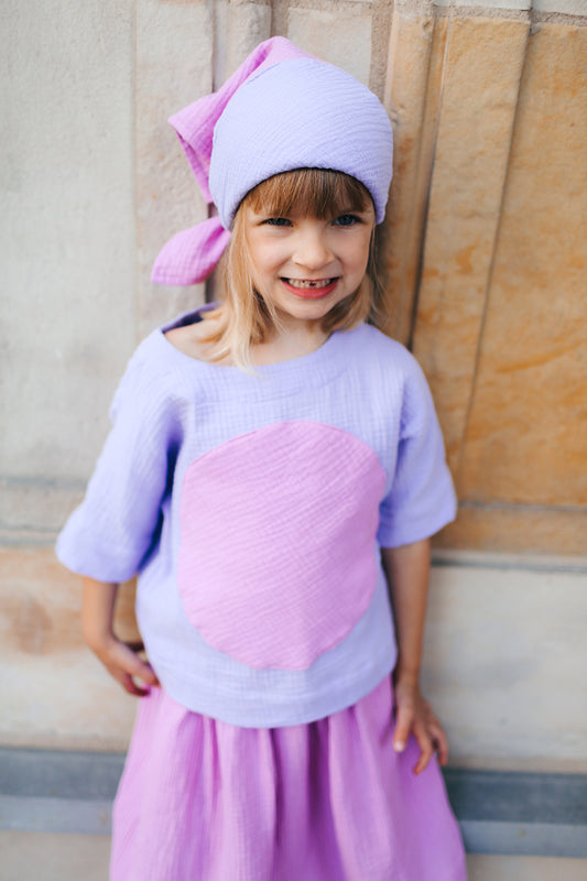 bluzeczka spotlight lawendowa