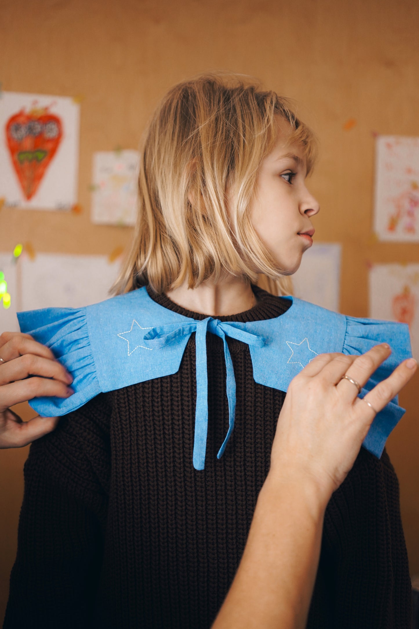 czekoladowy sweterek