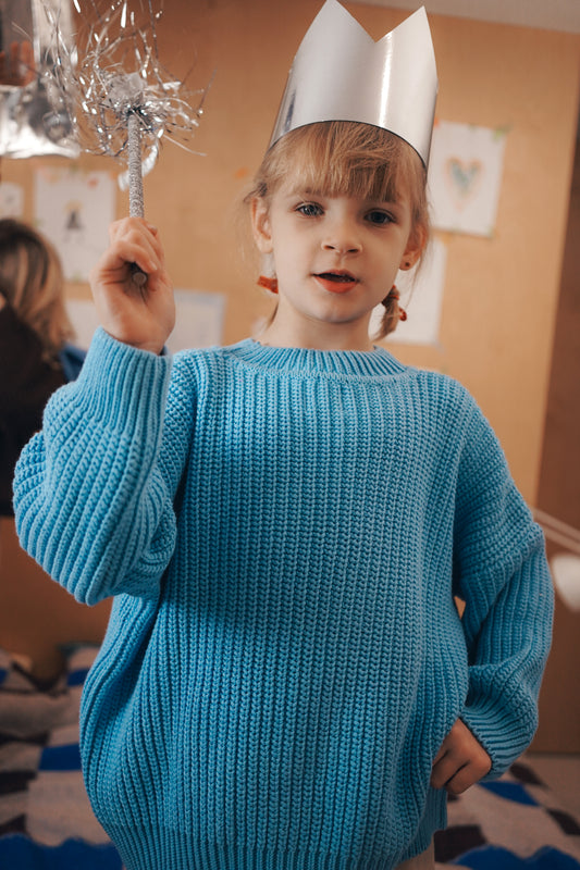 beige chunky sweater