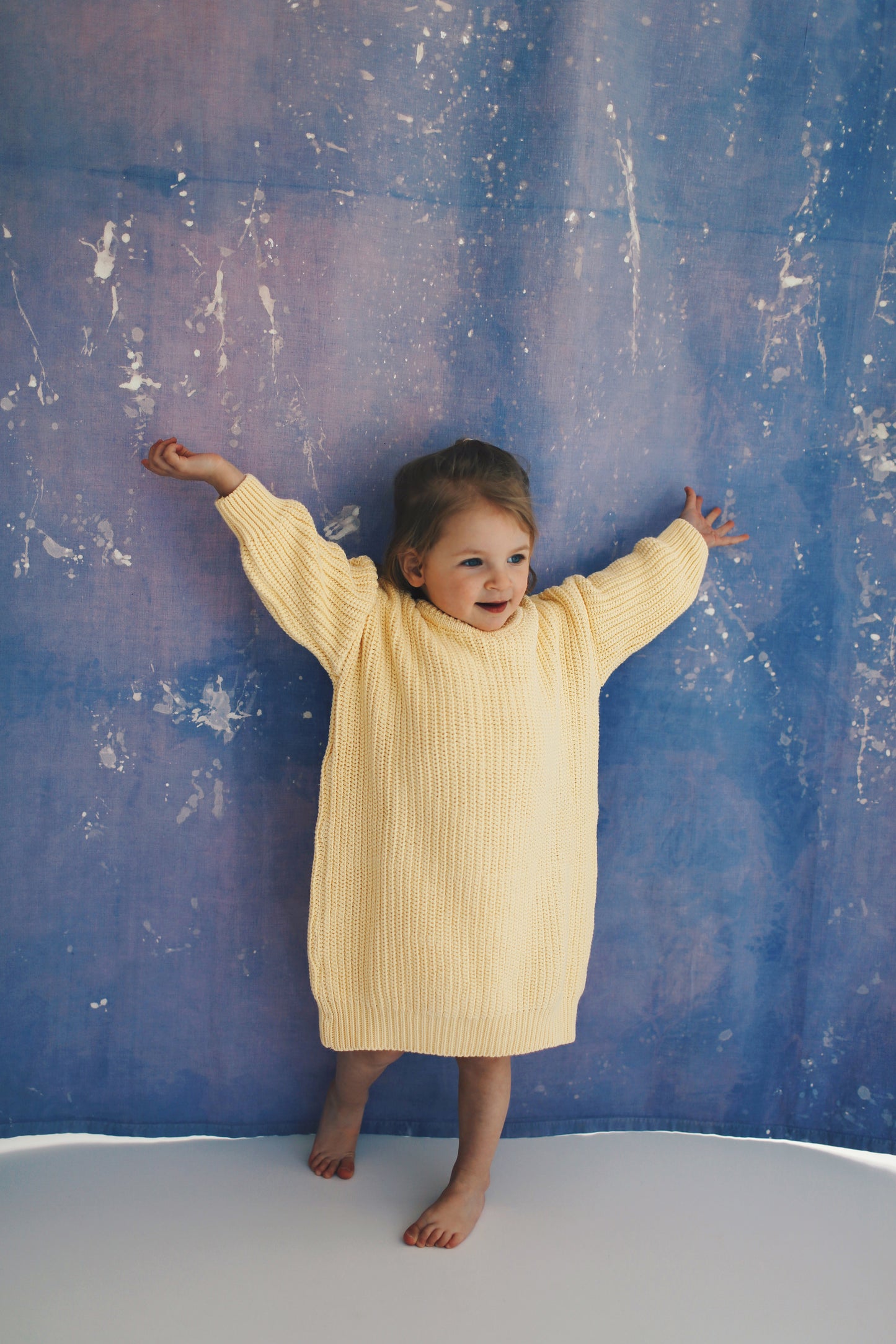 yellow chunky dress